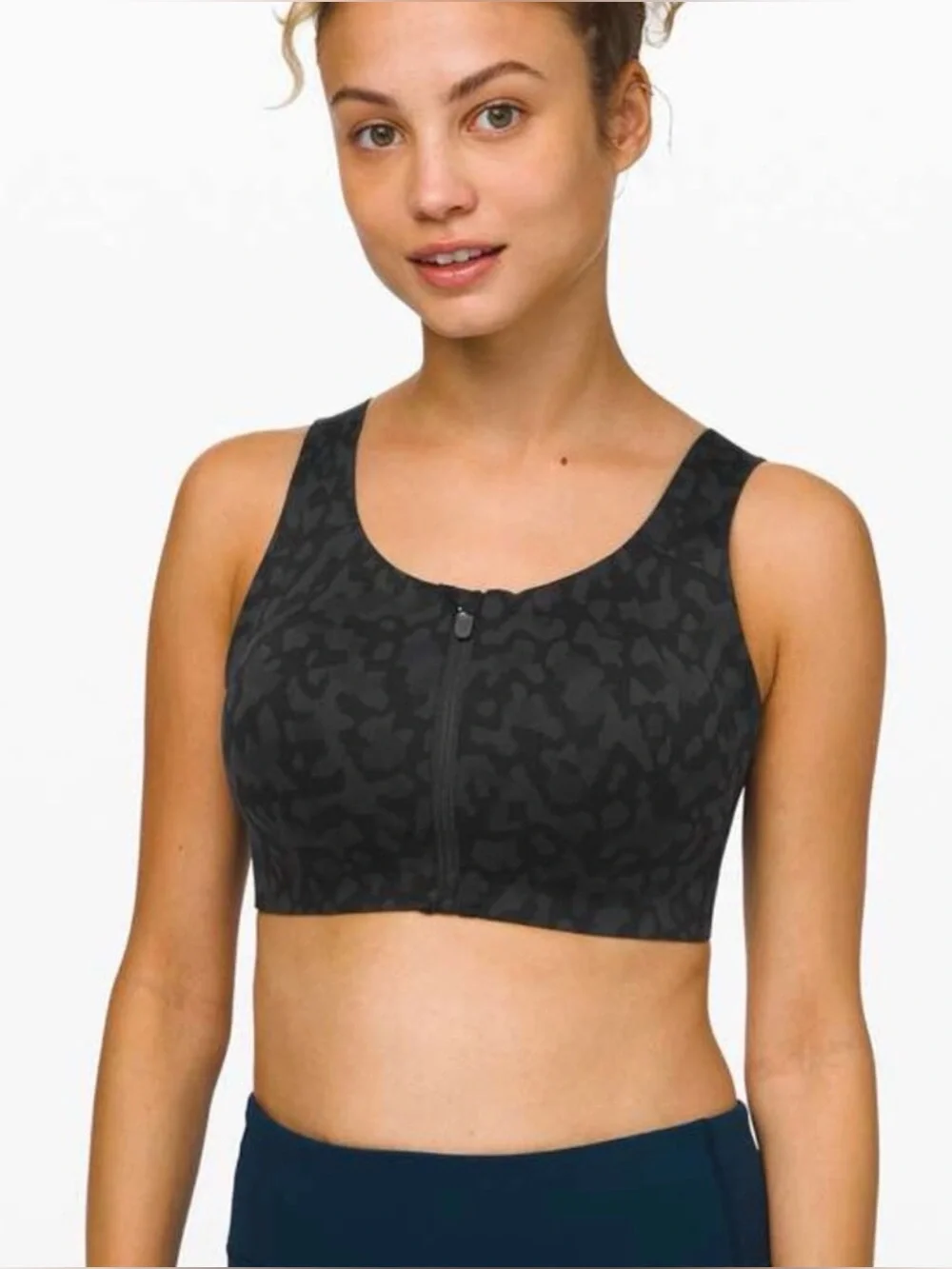 LULULEMON | Enlite Sports Bra Zip Front 32D - Picture 3 of 8